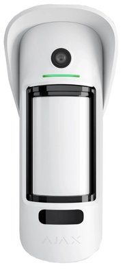 Ajax MotionCam Outdoor (PhOD) Jeweller (8EU) white бездротовий оповіщувач руху з камерою 27380 фото